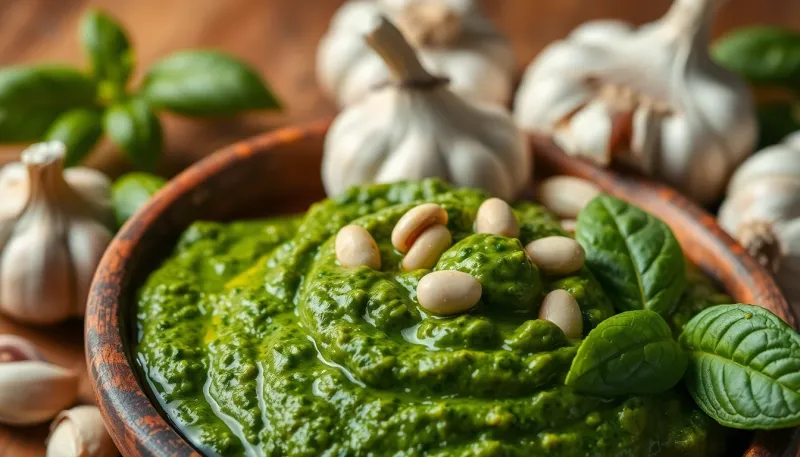 Ail nouveau : comment ce légume entier révolutionne la recette traditionnelle du pesto