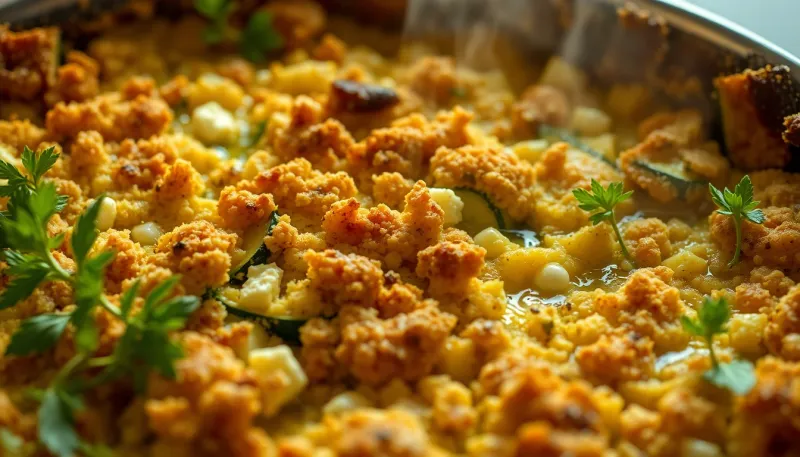 Courgettes à la feta : le crumble salé qui transforme vos dîners express